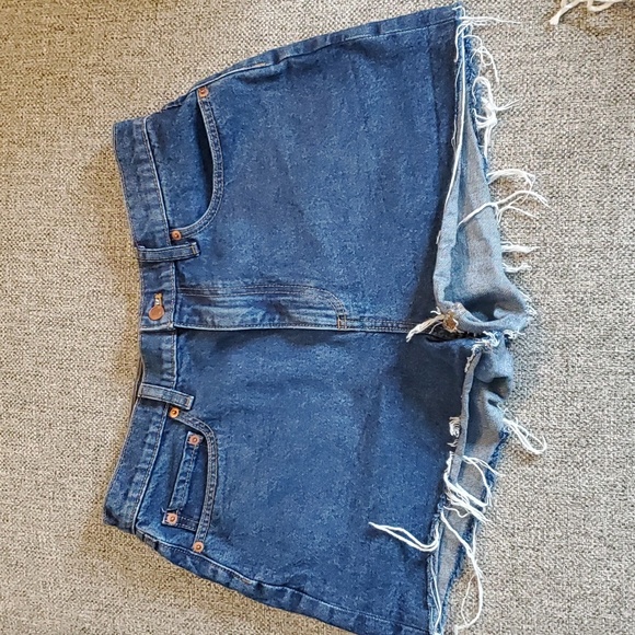 PINK by Victorias Secret High Rise Wedge Shorts Size 30 - Picture 4 of 10